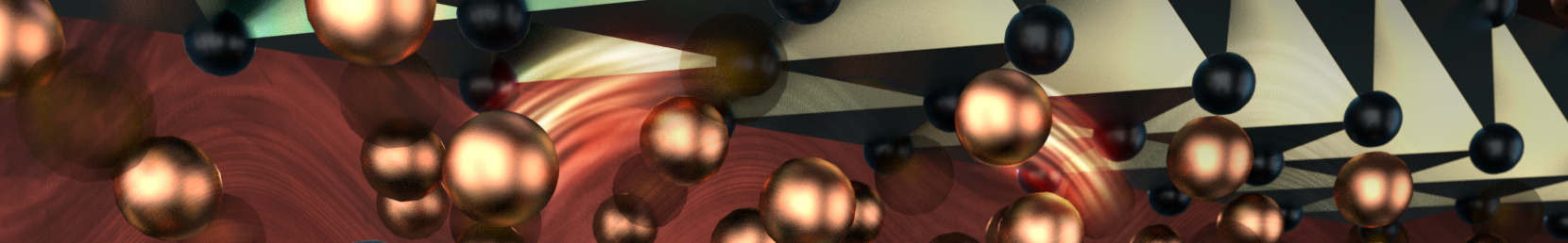 Research illustration of liquid copper