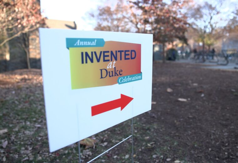invented at duke sign